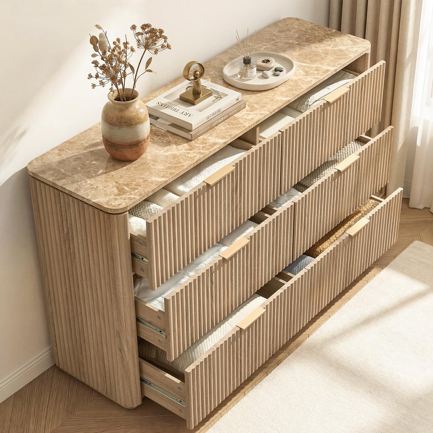 Ripple 6-Drawer Dresser