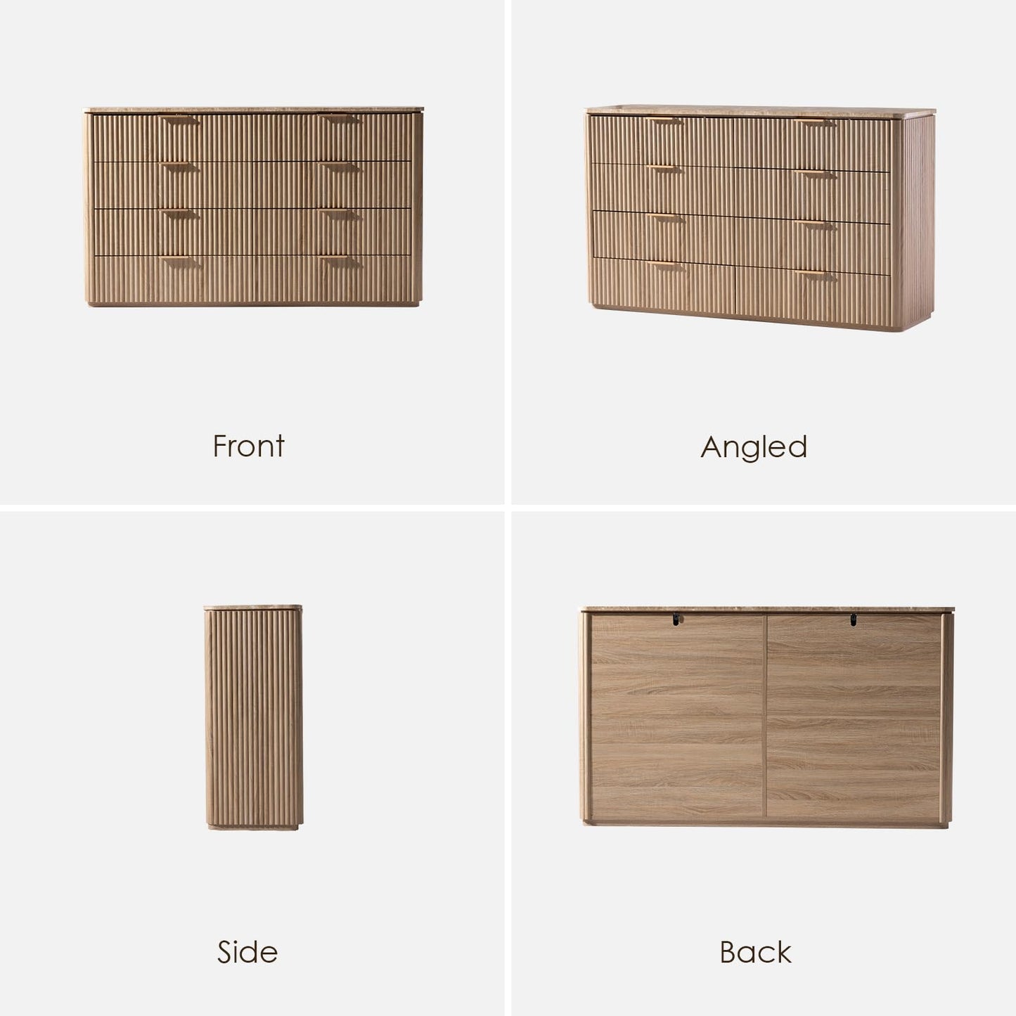 Ripple 8-Drawer Dresser
