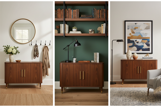 One Sideboard, Three Rooms: Creative Uses Beyond the Dining Room