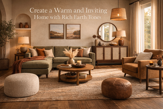 Create a Warm and Inviting Home with Rich Earth Tones