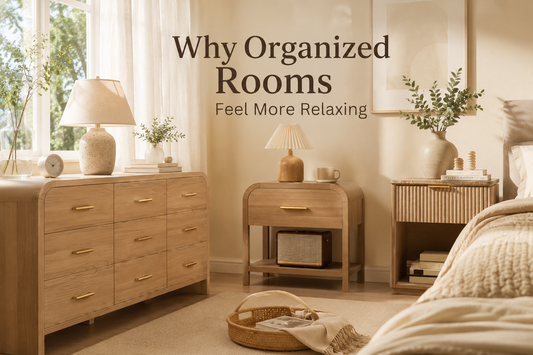 Why Organized Rooms Feel More Relaxing