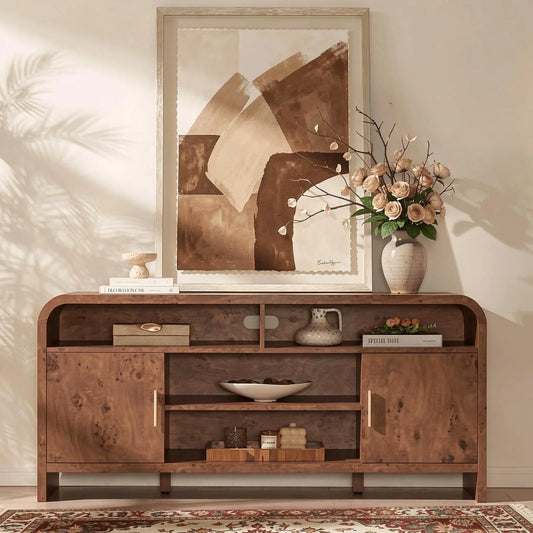How to Style a TV Stand Without Making Your Living Room Look Cluttered