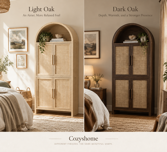 Light Oak or Dark Oak? Choosing the Mood of Your Room | Cozyshome