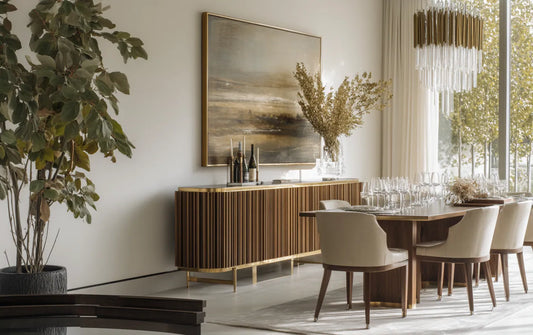 The Storage Magic of a Sideboard: