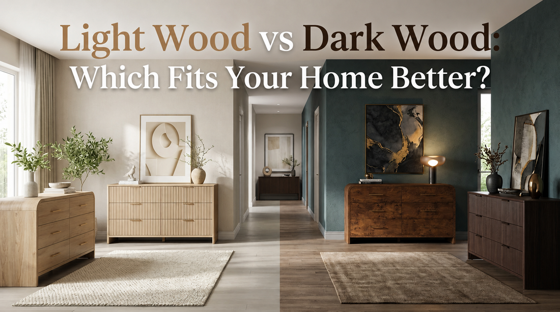 Light Wood vs Dark Wood: Which Fits Your Home Better?