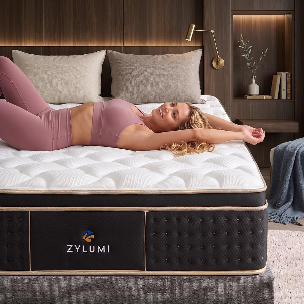 12" Luxury Cooling Hybrid King Mattress