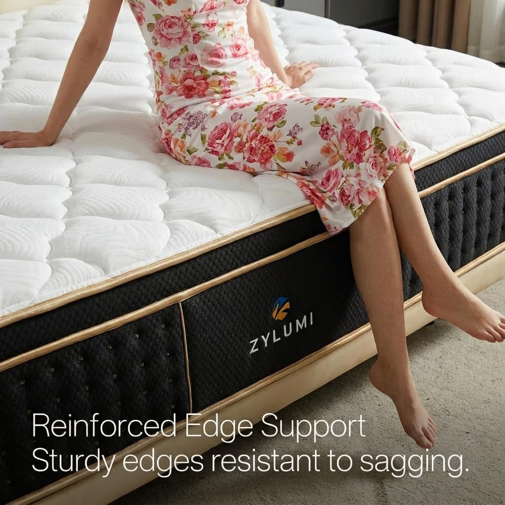 12" Luxury Cooling Hybrid King Mattress