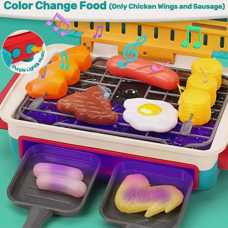 Hot Sale 49% OFF Today Kids BBQ Grill Toy