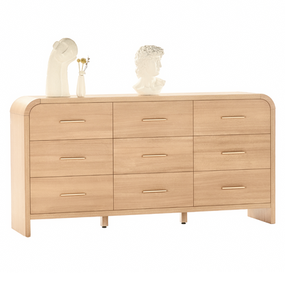 Eliteset Curved 9-Drawer Dresser