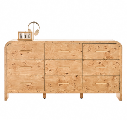 Eliteset Curved 9-Drawer Dresser