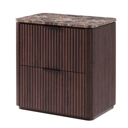 Ripple 2-Drawer Nightstand