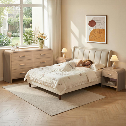Curved 6 + 1 Drawer Set