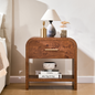 Eliteset Curved 1-Drawer Nightstand