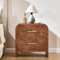 Eliteset Curved 2-Drawer Nightstand