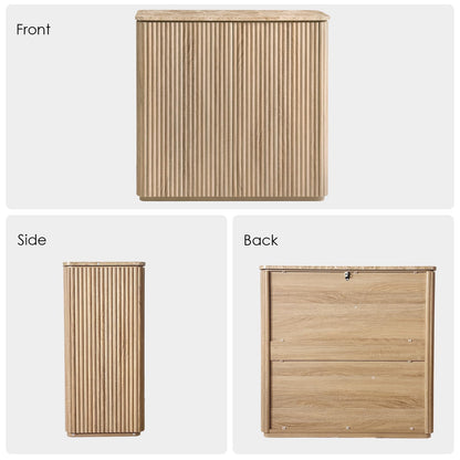 Ripple 2 Doors Sideboard Cabinet