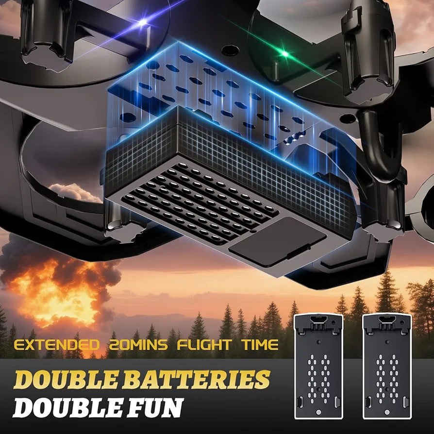 Foam Remote Control Airplanes for Kids Adults 4-8 8-12 12-16, RC Plane Airplane Toys for Boys Kids Beginners, RC Planes Fighter Jet Helicopter Drones for Kids Adults, 360° Flip Easy to Fly