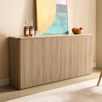 Ripple 4 Doors Sideboard Cabinet