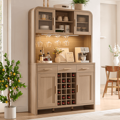 Curved Kitchen Pantry