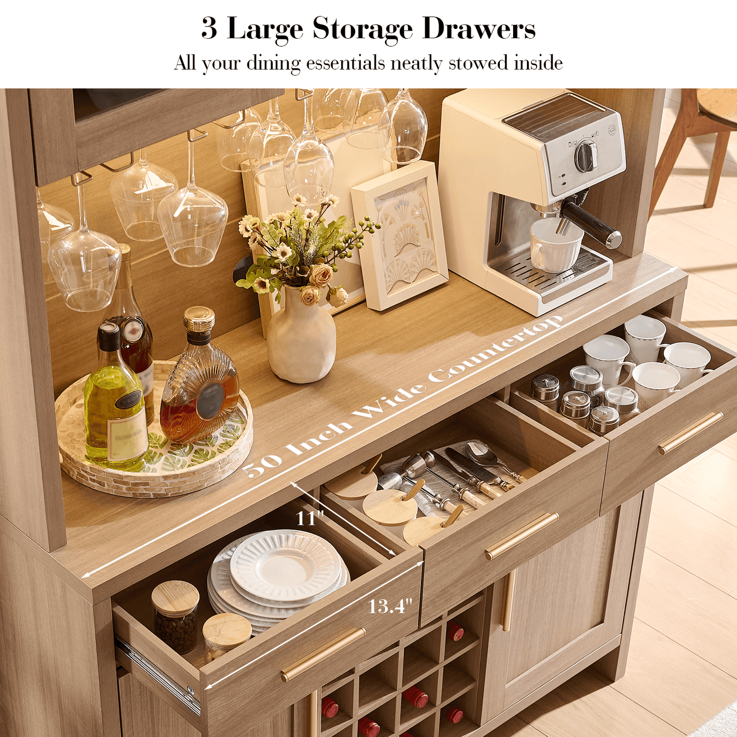 Curved Kitchen Pantry