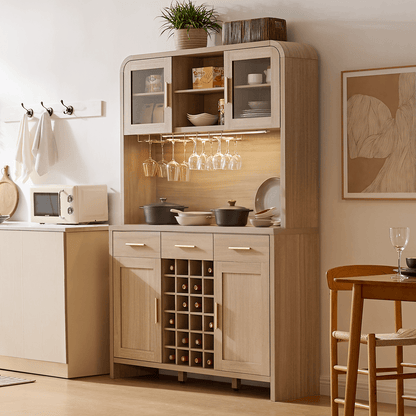 Curved Kitchen Pantry