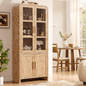 Curved Pantry Cabinet
