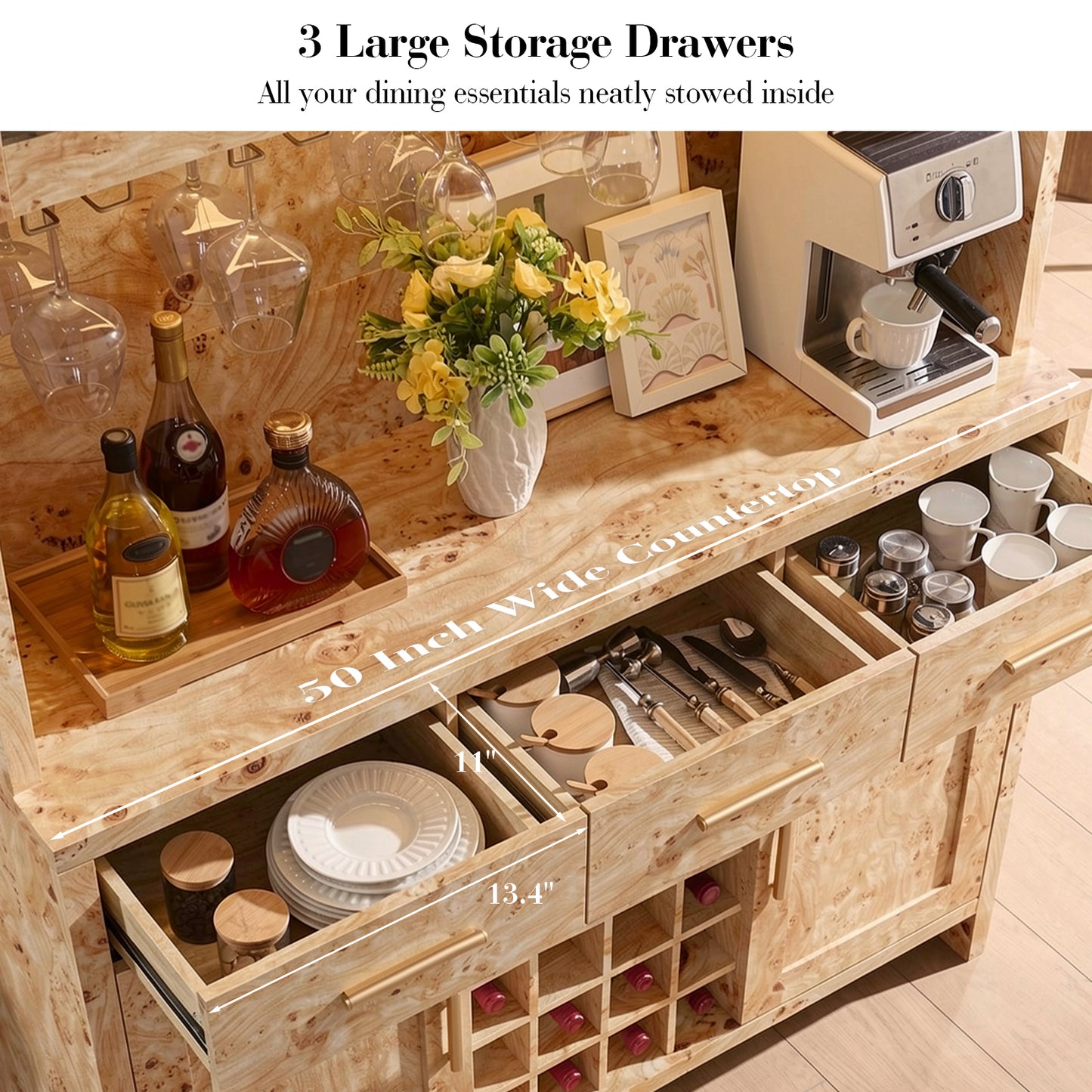 Curved Kitchen Pantry