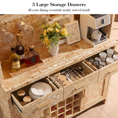 Curved Kitchen Pantry