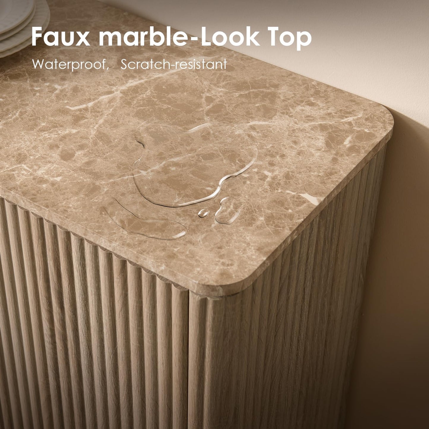 Ripple 2 Doors Sideboard Cabinet