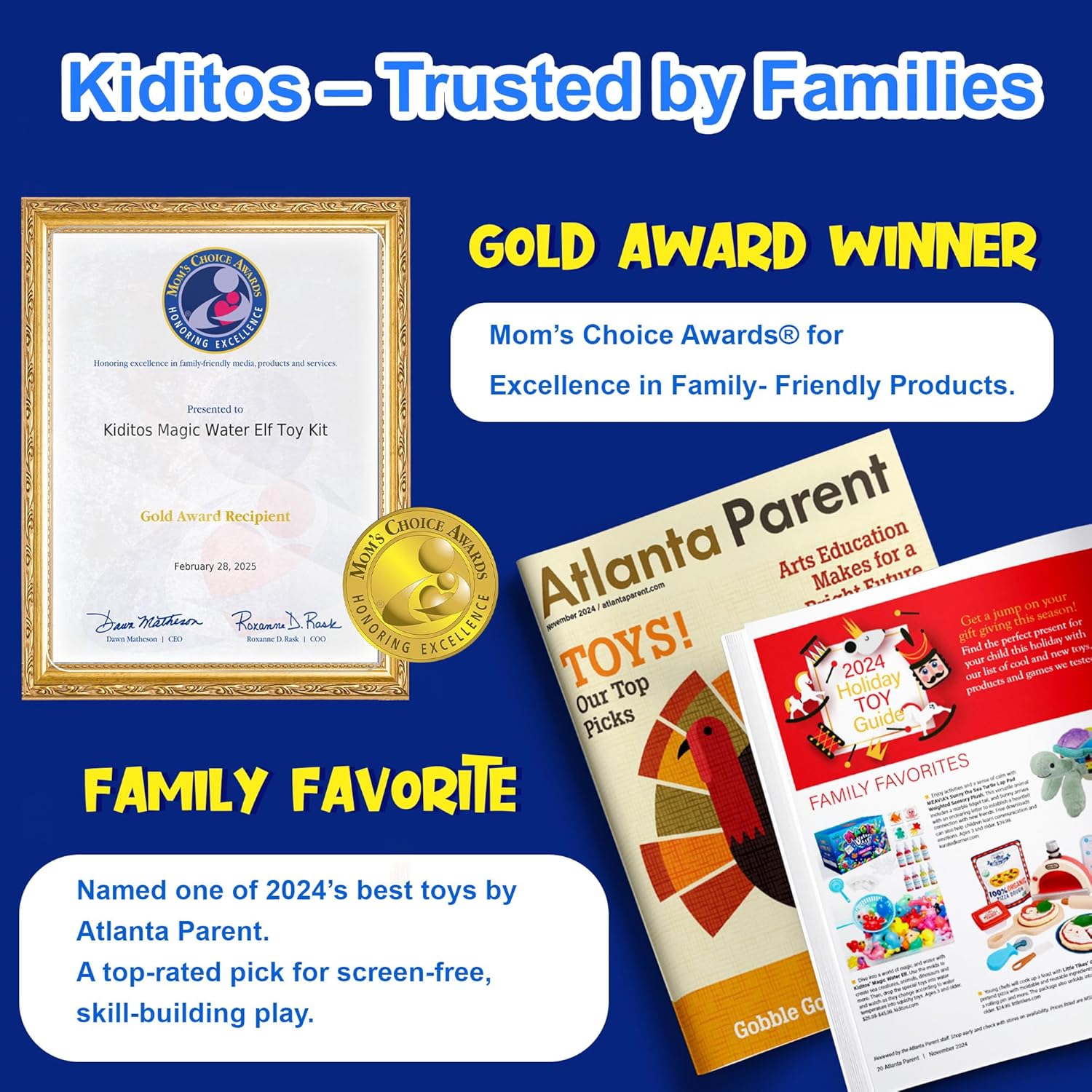 Kiditos Glow in The Dark Magic Water Elf Toy Kit,Aqua Fairy Water Gel Kit-8 Glow Gels&10 Molds-Make Your Own Water Pets&Squishy Toys–Fun Summer DIY Craft Kit,Birthday Gift&Party Favors for Kid Ages 3+