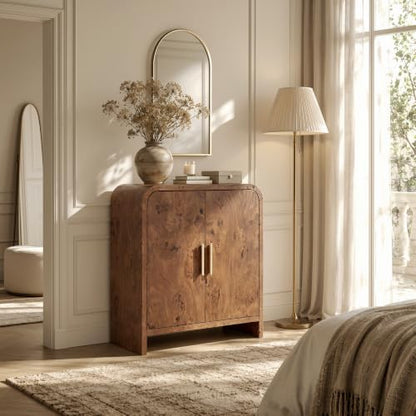 Curved 2-Door Cabinet