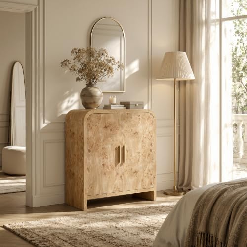Curved 2-Door Cabinet