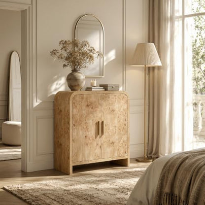 Curved 2-Door Cabinet