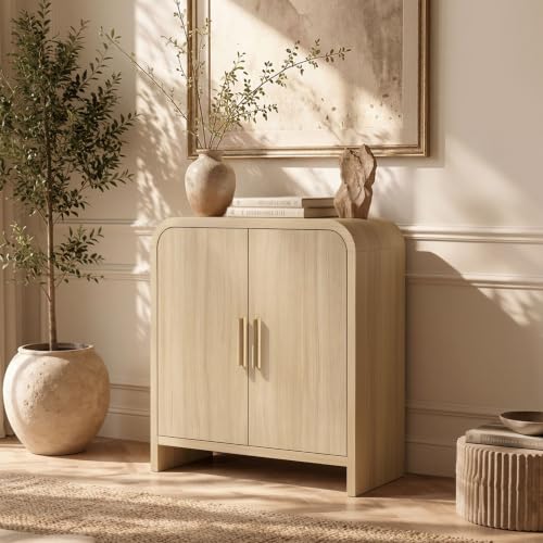 Curved 2-Door Cabinet