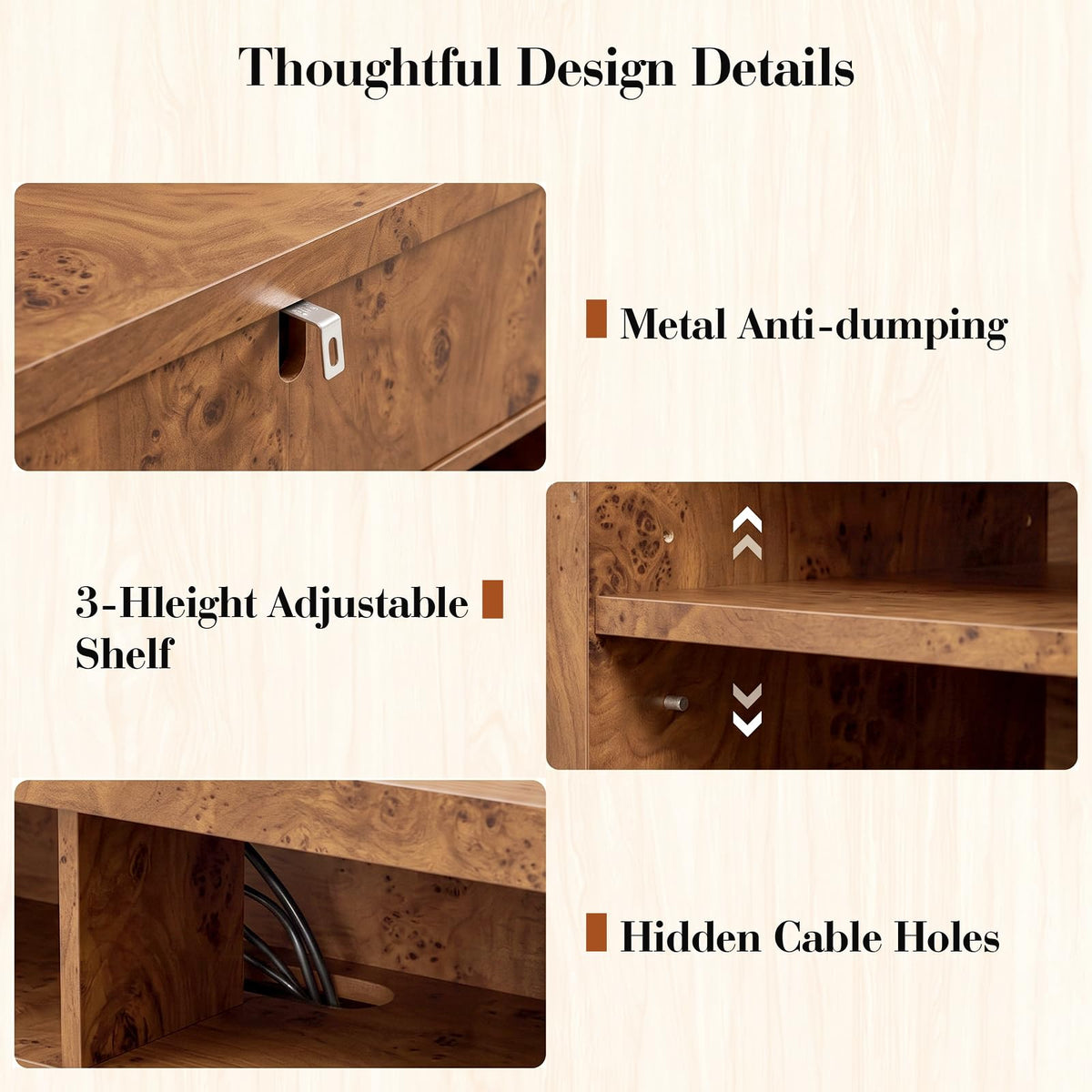 Curved Fireplace Tv Stand