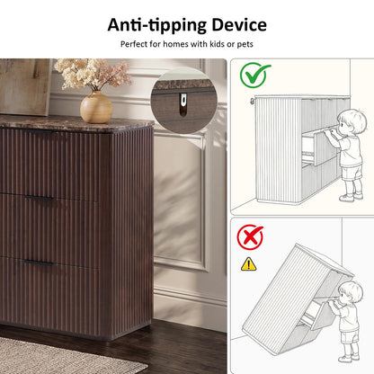 Ripple 6-Drawer Dresser