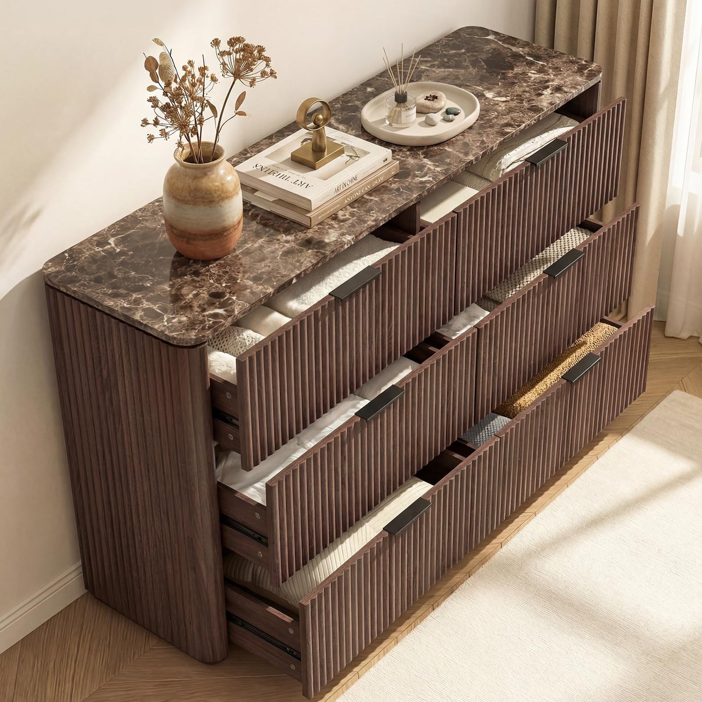 Ripple 6-Drawer Dresser