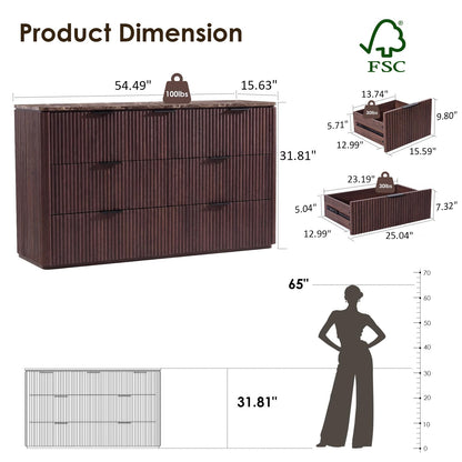 Ripple 7-Drawer Dresser
