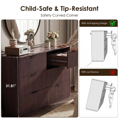 Ripple 7-Drawer Dresser