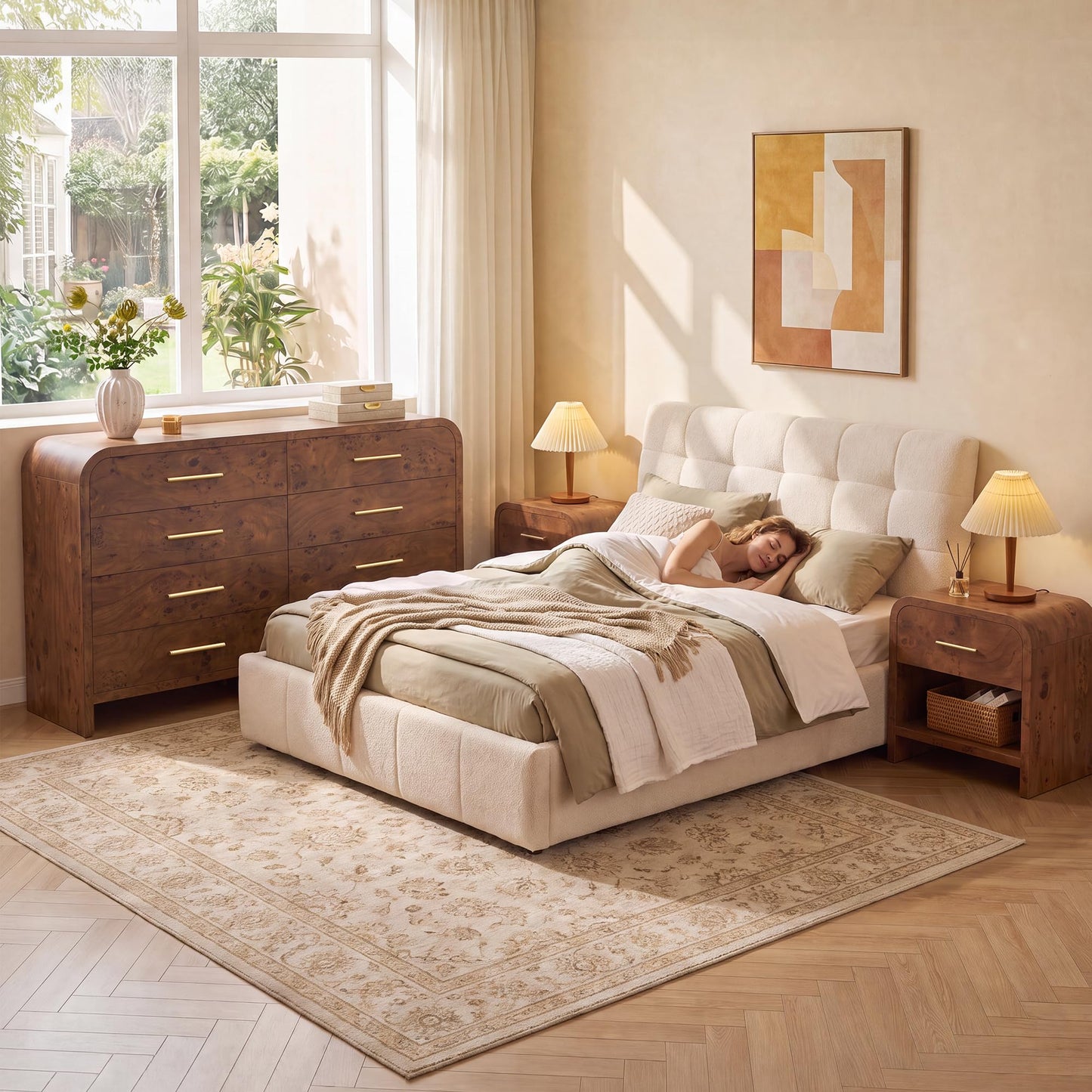 Curved 8 + 1 Drawer Set