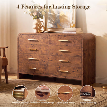 Curved 8 + 2 Drawer Set