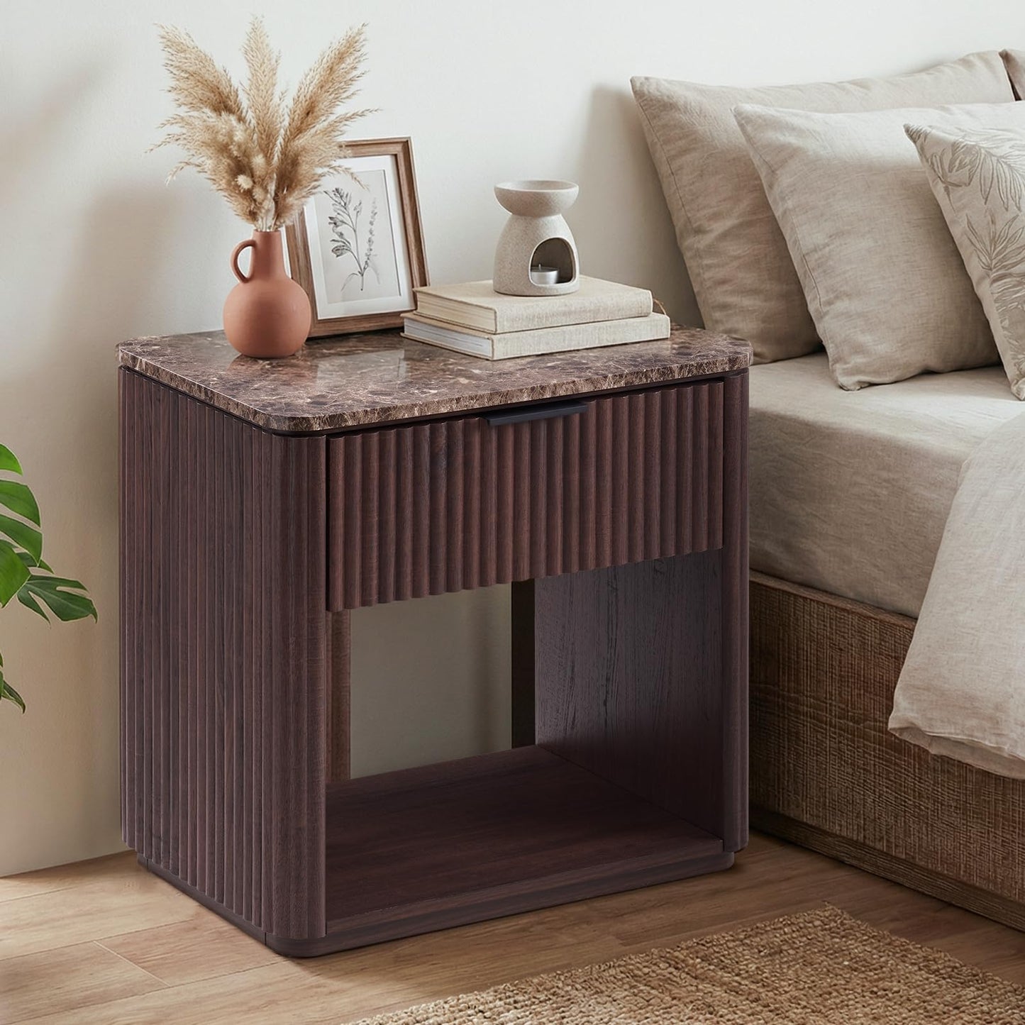 Ripple 1-Drawer Nightstand