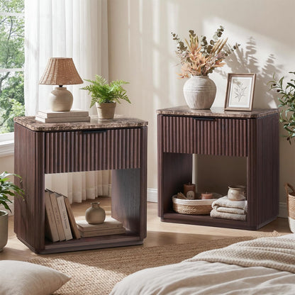 Ripple 1-Drawer Nightstand