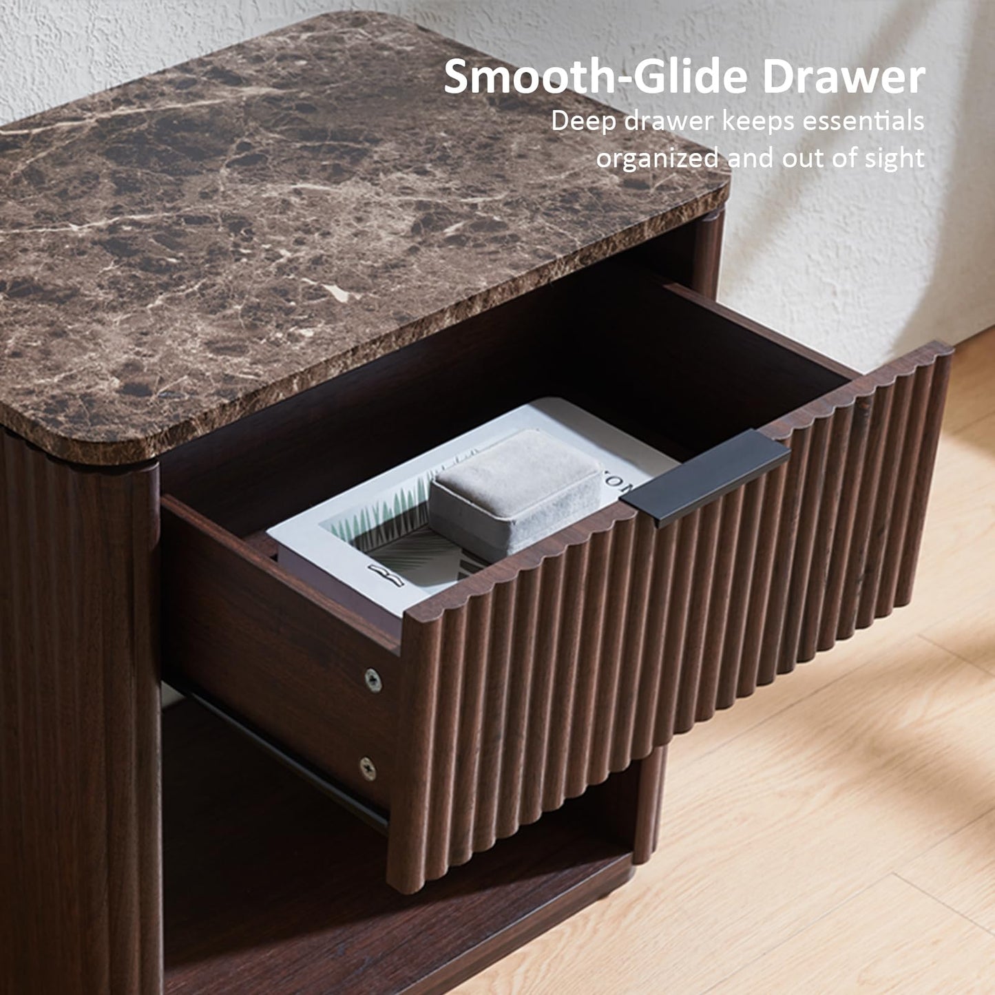 Ripple 1-Drawer Nightstand