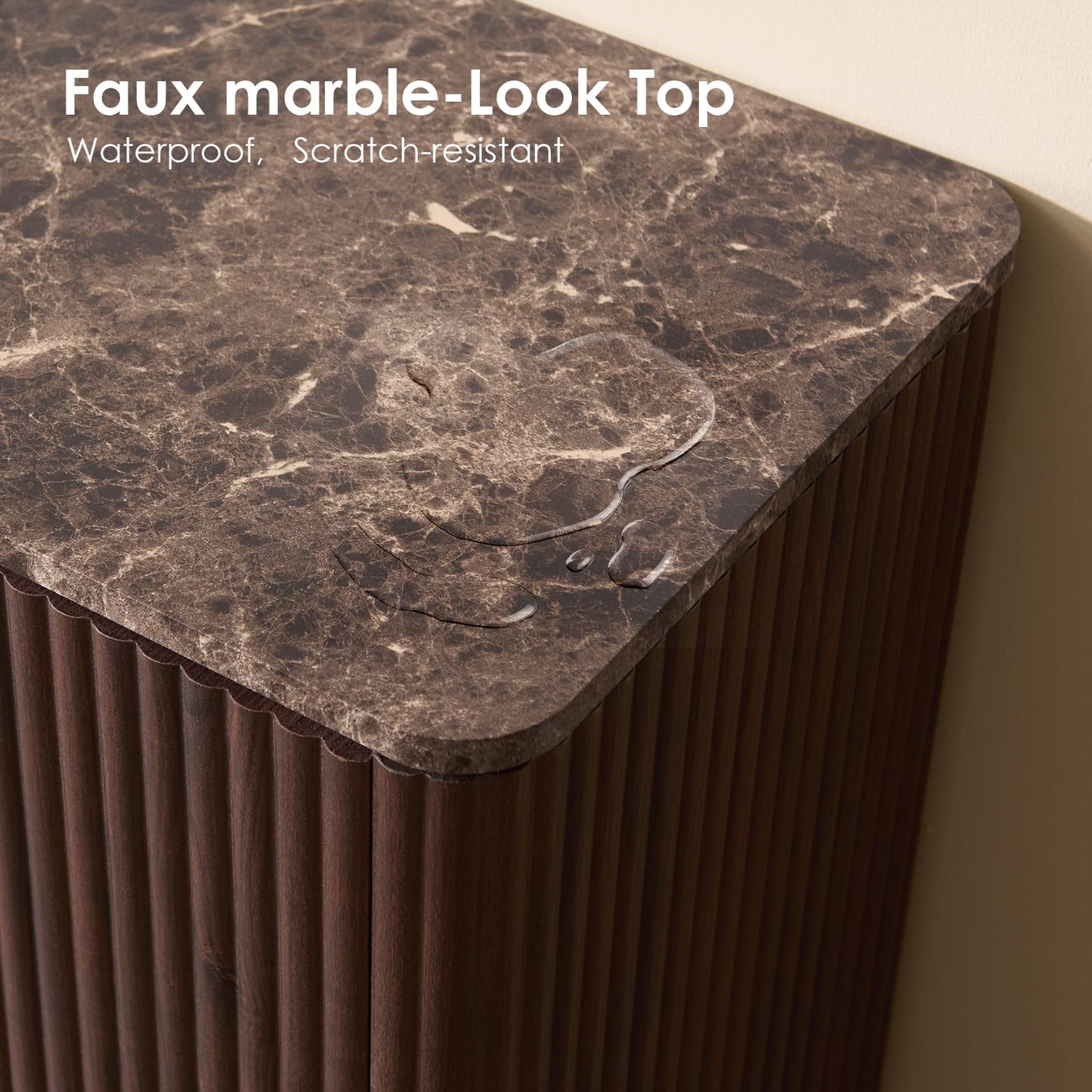 Ripple 3-Drawer Nightstand