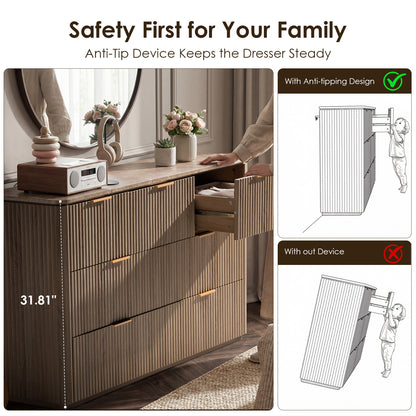 Ripple 7-Drawer Dresser