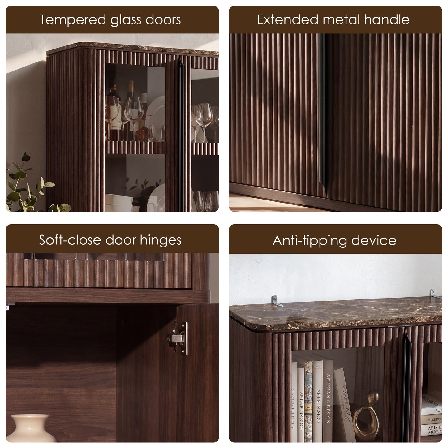 Ripple Pantry Cabinet