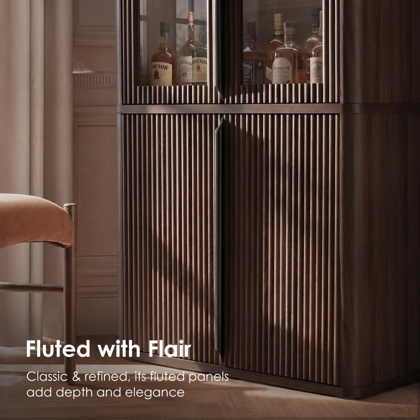 Ripple Pantry Cabinet