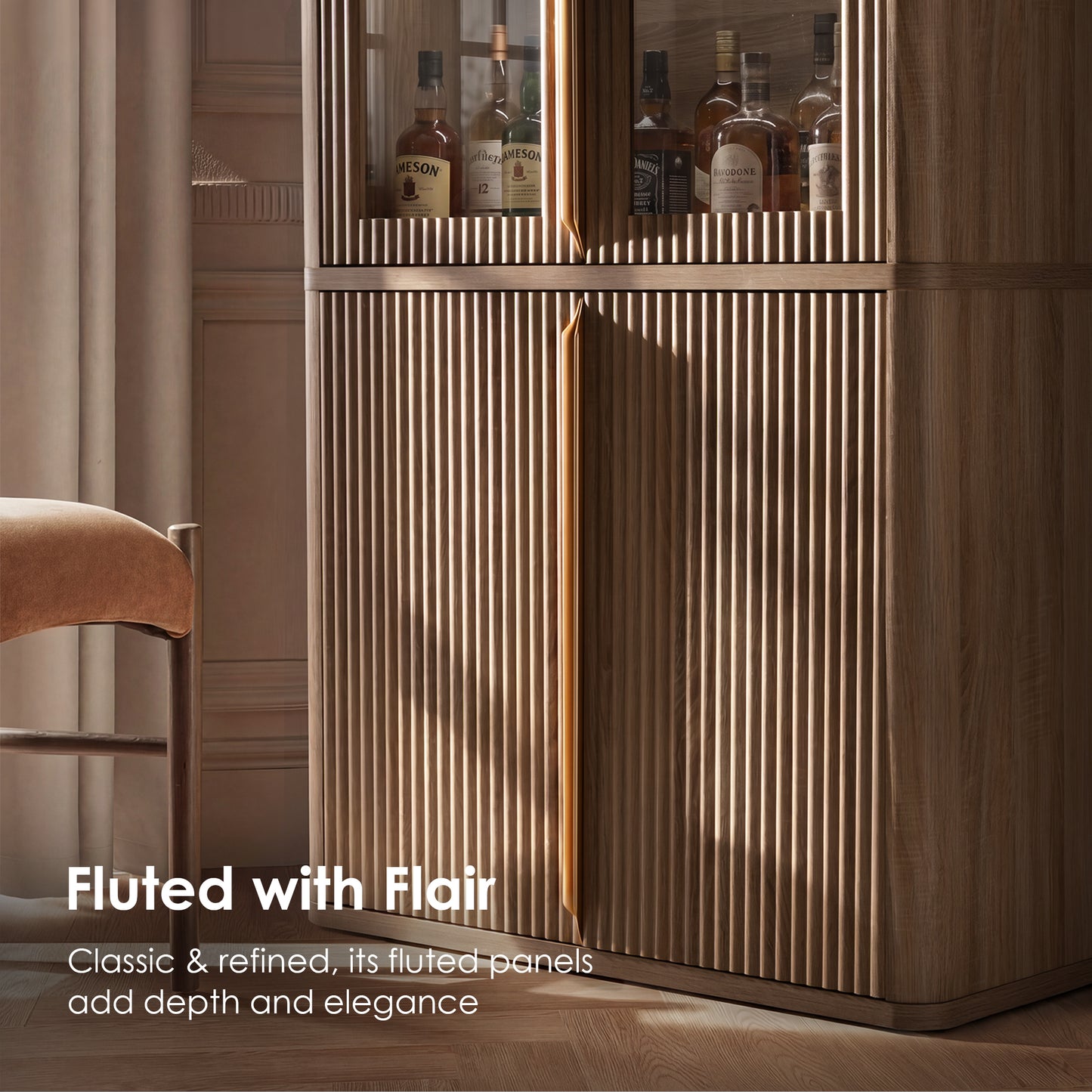 Ripple Pantry Cabinet