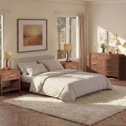 Curved 6 + 1 Drawer Set