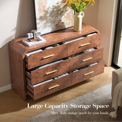 Curved 6 + 2 Drawer Set